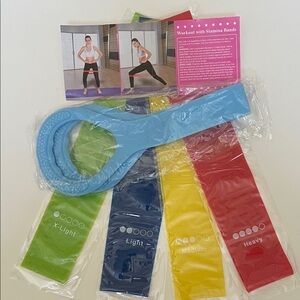 EXERCISE RESISTANCE / STAMINA BANDS SET